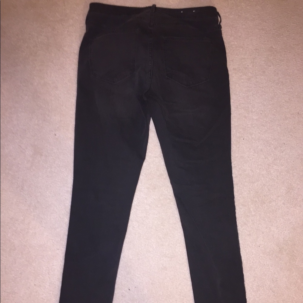 Black jeggings